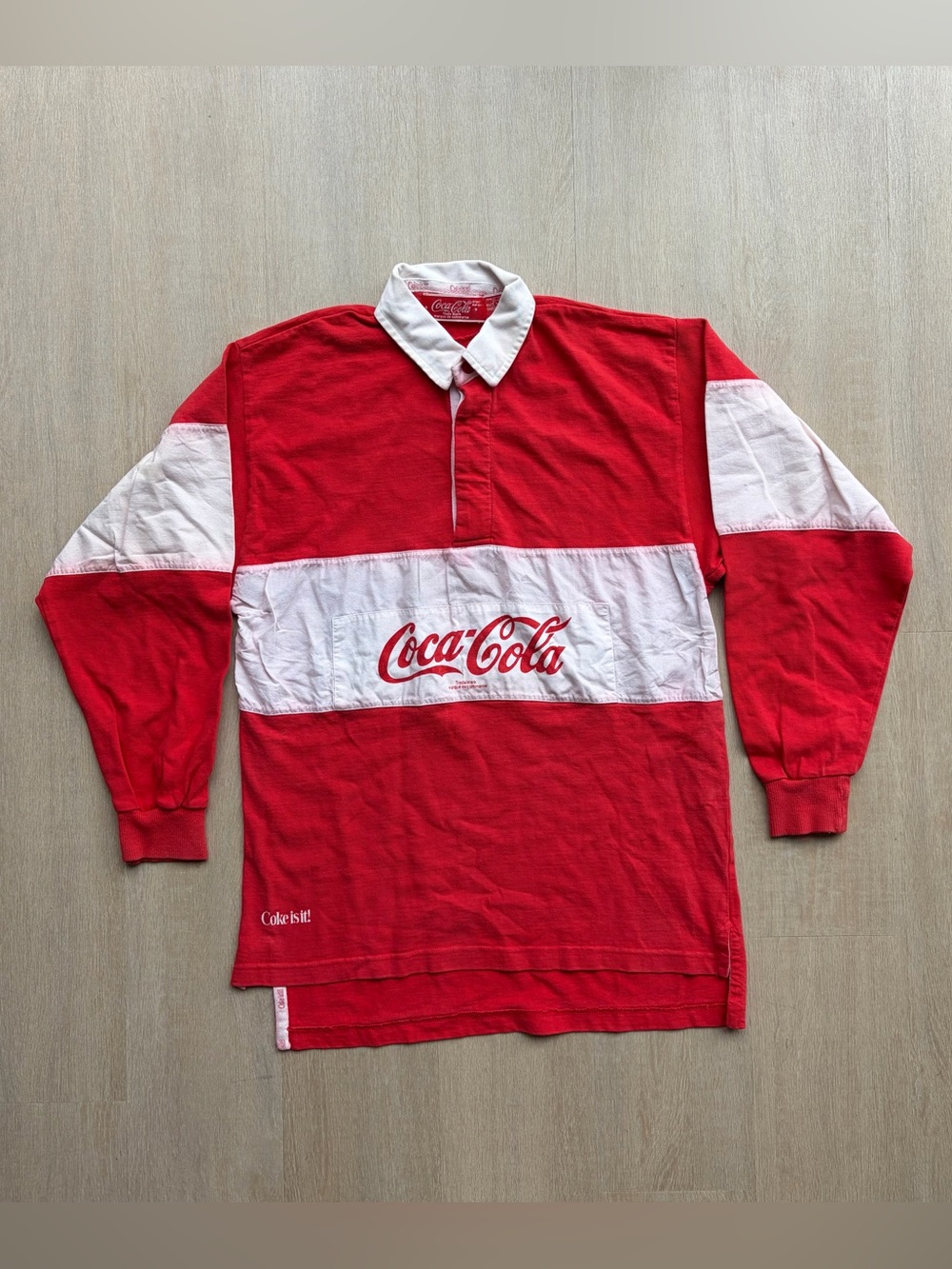 Vintage Coca-Cola Rugby Shirt